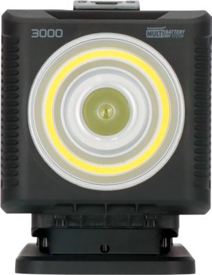 Brennenstuhl 2-in-1 Akku Handscheinwerfer & Arbeitsleuchte HL 3000, 6500K, ergonomischer Griff, verstellbarer Magnetfuss, IP54, Leuchtweite bis 200 m, schwarz