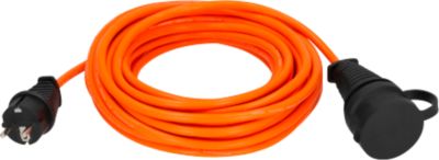 Brennenstuhl BREMAXX Verlängerungskabel, IP44, bis -35 °C, Öl- und UV-beständig, orange, 10 Meter
