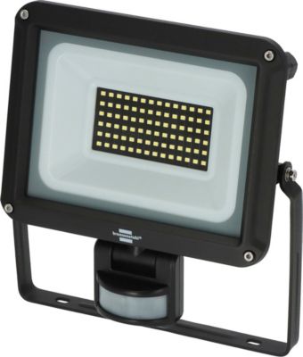 Brennenstuhl LED Aussenstrahler JARO 7060 P, 50W, 5800lm, IP65, Bewegungsmelder 180°, Aluminium, schwarz