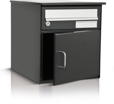 Briefkasten Merope, für Wandmontage, anthrazit