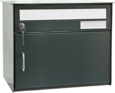 Briefkasten Sirius, für Wandmontage, anthrazit