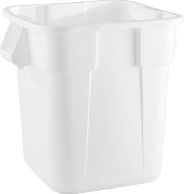 Brute-Container, eckig, 105 l, weiß