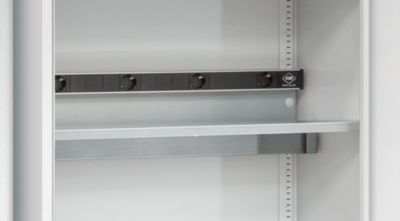 C+P Elektro-Einlegeboden, für die Akkuladeschränke Serie Acurado, bis 70 kg, mit 5-facher Steckdosenleiste + Wanne, B 925 x T 452 mm, Stahl verzinkt