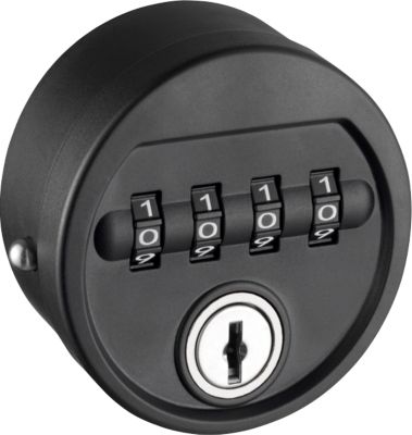 C+P Mechanisches Zahlenschloss WF 1401, vierstellig, schwarz