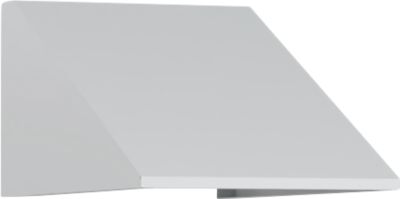 C+P schuin dak, voor kastbreedte 300 mm, lichtgrijs