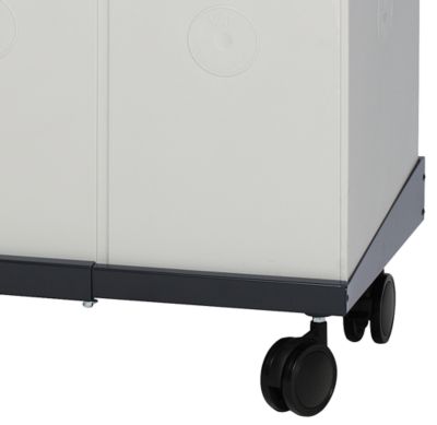 Châssis mobile pour poubelle pré-sélective Karat 2000, réglable 510-860 mm