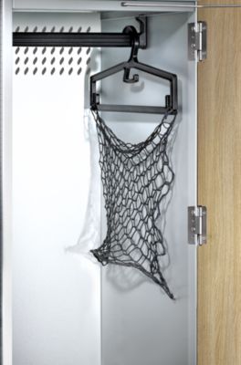 Cintre C+P avec filet à linge, pour armoires-vestiaires