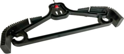 Cintre pour armoires-vestiaires C+P Evolo Plus, sans pince à pantalon, avec broche, L 462 x P 54 x H 219 mm, noir