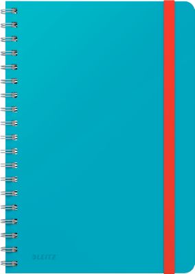Collegeblock Leitz Cosy, DIN B5, kariert, spiralgebunden, 100 g/m² Papier, 80 Blatt, blau