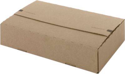 ColomPac Blitzbodenkarton, B 347 x T 245 x H 78 mm, DHL-optimiert, mit Selbstklebeverschluss, 20 Stück