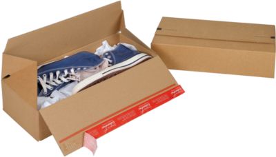 ColomPac Faltkartons Euroboxen, Größe L, 400 x 200 x 100 mm, 10 Stück