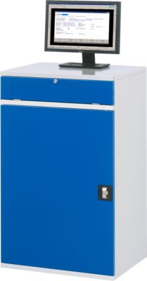 Computer-Schrank Typ 650-M60, B 650 x T 520 x H 1060 mm, stationär