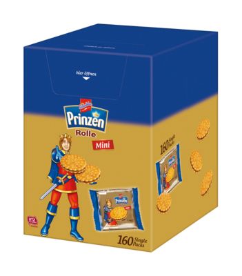 De Beukelaer Mini Prinzenrolle, 160 Einzelverpackungen, je 7,5 g