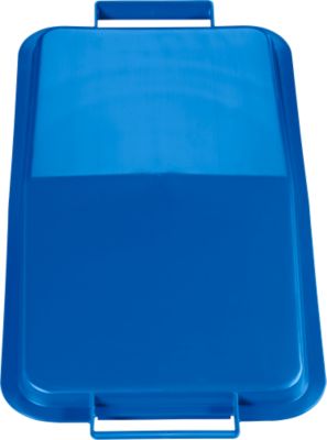 Deckel für Abfallbehälter 60 Liter, blau