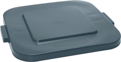 Deckel für Brute-Container 105 l, eckig, grau