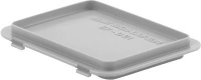 Deckel mit Haken EF-DH 21 für Kasten im EURO-Mass, grau