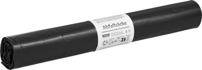 Deiss Abfallsäcke, 200 l, Stärke 45 μ, LDPE, schwarz, 8 Stück