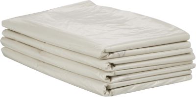 Deiss Abfallsäcke, 240 l, Stärke 40 μ, LDPE, transparent, 100 Stück