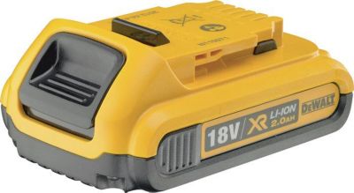 DEWALT Akku-Pack DCB183, 18V 2Ah, Lithium-Ionen, LED Ladestandsanzeige, kompatibel mit 18V XR Maschinen