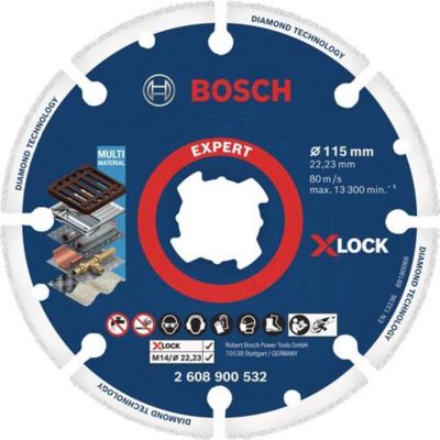 Diamanttrennscheibe Expert Diamond Metal Wheel X-LOCK D.125mm
