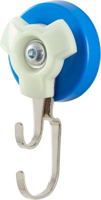 Doppelhaken-Magnet, Haftkraft 10 kg, Durchmesser 56 mm