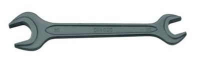 Doppelmaulschlüssel, SW 17 x 19 mm, Länge 170 mm, CV-Stahl, Sechskant