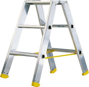 Doppelstufen-Stehleiter MEHRSI®, 3 Stufen, 4,5 kg