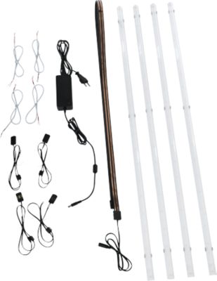 DOTLUX LED-Regalleuchte RETAILO Set 4x600mm 6W 24V 4000K inkl.Netzteil Plug&Play