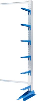 Draagarmstelling-aanbouwsectie KRM, eenzijdig, hoogte 2000 mm, draagarmlengte 400 mm