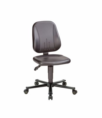 Drehstuhl 9653 ESD, Kunstleder, Skai schwarz