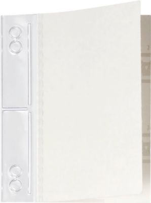 Durable Filefix maxi, PVC, selbstklebend, 50 Stück, transparent