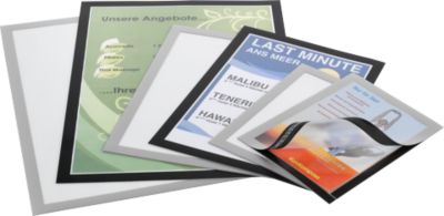 Durable Inforahmen Duraframe, DIN A5, schwarz, 10 Stück