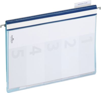 Durable Organisationshefter, für DIN A4, 5 Stück, blau