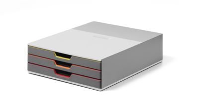 Durable Schubladenbox Varicolor, 3 Schübe, DIN C4