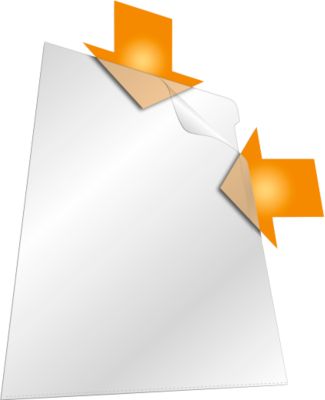 Durable Sichthülle, DIN A4, 10 Stück, transparent