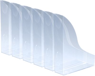 Durable Stehsammler Basic, DIN A4, Polystyrol, transparent