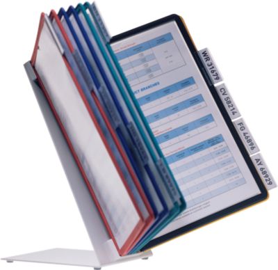 Durable Vario Table 10 Tischständer-Set, grau