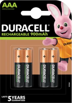 DURACELL® Akku Micro AAA 800mAH, 4 Stück