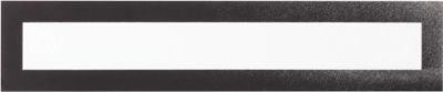Duraframe Magnetic Top, Magnetrahmen f. Überschriften, A3 Hoch-/A4 Querformat, schwarz, 5 St.