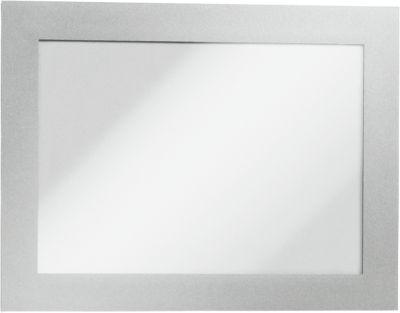Duraframe Magnetrahmen A6, selbstklebend, 2 St., silber