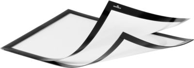Duraframe Magnetrahmen Magnetic Plus A4, schwarz, 2 Stück