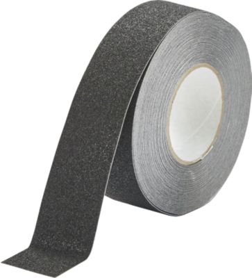 Duraline Antirutschband Grip, 15 m, selbstklebend, für Innen- und geschützten Außenbereich, 50 mm, schwarz