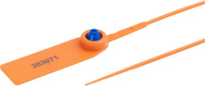 Durchziehplombe für LTB/FK/KMB, orange, 1000 Stück
