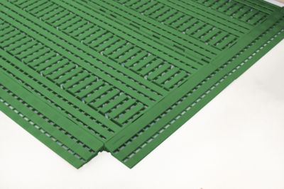 Ecke für Fussboden, L 112 x B 112 x H 25 mm, grün