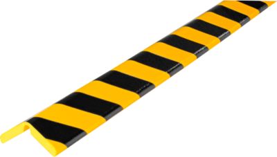 Eckschutzprofil Knuffi®-Flex, 1-m-Stück, gelb/schwarz