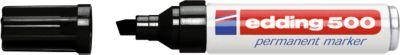 edding 500, m. Keilspitze 2-7 mm, schwarz, 1 Stück