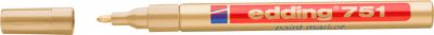 EDDING Lackmarker 751, 1-2 mm, gold, 1 Stück
