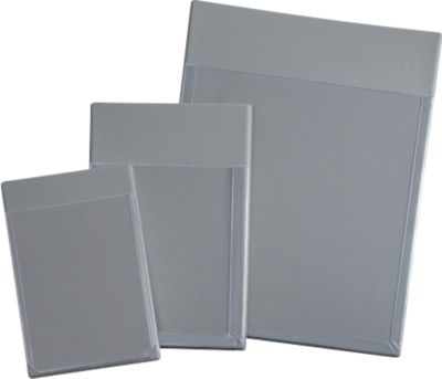 Eichner PVC-Schaltplantasche, DIN A4, 20 mm Füllkapazität, selbstklebend, Dehntasche, B 243 x H 320 mm, transparent