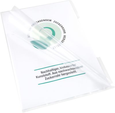 Eichner Sichthülle, DINA4, transparent, bio-basiert, 100 Stück