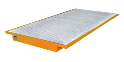 Einhängewannen für Plattenregal Typ EHW 2700, orange RAL2000